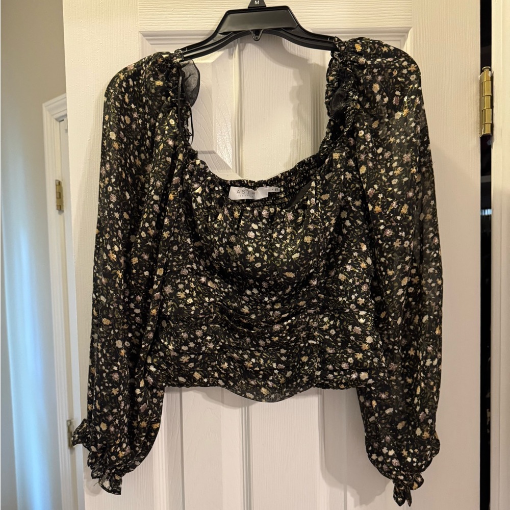 Astr long sleeve top